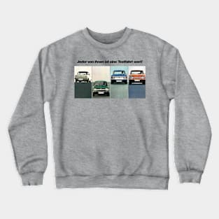 NSU PRINZ - brochure Crewneck Sweatshirt